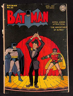 Batman #22 DC Comics 1944 - Adventures of Alfred