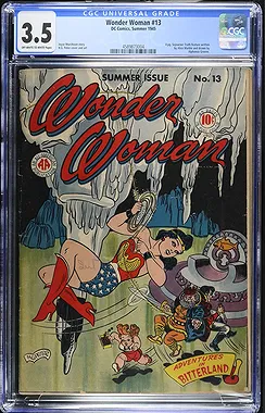 Wonder Woman #13 CGC 3.5 - Adventures in Ritterland