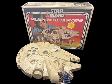 Vintage Kenner Star Wars Millennium Falcon Spaceship with original box